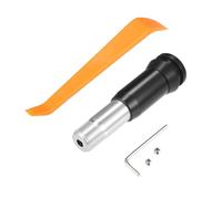 INFINAUTO Gear Shift Knob Adapter, M12x1.25 Front Stick Gear Shifter Knob Converter for Car Shift Knob Extension Adapter Aluminum Alloy Black Color 1 Set