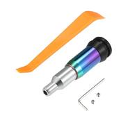 INFINAUTO Gear Shift Knob Adapter, M12x1.25 Front Stick Gear Shifter Knob Converter for Car Shift Knob Extension Adapter Aluminum Alloy Assorted Color 1 Set