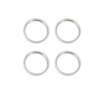 INFINAUTO Hub Centric Rings 108mmOD 93.1mmID Car Wheel Hubrings Silver