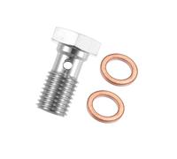 INFINAUTO M10x1.5 Thread Turbo Brake Line Banjo Bolts Single Banjo Bolt 20mm Durable Material Stylish Design