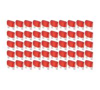 INFINAUTO Maxi Fuse 50A Blade Fuse, Blade Style Fuses Replacement for Automotive Car Boat Truck SUV RV Motorcycle Red 50 Pcs