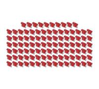 INFINAUTO Micro Fuse 10A Blade Fuse, Blade Style Fuses Replacement for Automotive Car Boat Truck SUV RV Motorcycle Red 100 Pcs