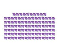 INFINAUTO Micro Fuse 3A Blade Fuse, Blade Style Fuses Replacement for Automotive Car Boat Truck SUV RV Motorcycle Purple 100 Pcs