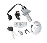 INFINAUTO Motorcycle Ignition Switch Lock Set for Honda WH125-7 2015-2018 | for Honda WH125-8 KVX 125 GLR125 2015-2018, Ignition Key Switch, Fuel Cap Lock, Helmet Seat Lock, Anti Theft Lock, 2 Keys