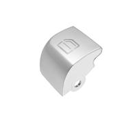 INFINAUTO Power Window Switch Cover, Front Left Side Window Control Switch Cover Trim No.2059056811 for Mercedes-Benz C250 2018 Silver Tone, 1 Pc