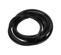 INFINAUTO Silicone Vacuum Tubing Hose Engine 10FT 3/16" 5mm ID 2.5mm Thickness for Ford Automotive Air Vacuum Line Pipe Silicone Black High Temperature