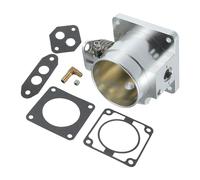 INFINAUTO Throttle Body Assembly, 75mm Auto Throttle Body Actuator Aluminum Alloy Silver Tone, 1 Set