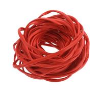 INFINAUTO Universal Car Door Edge Guards, Exterior 49.21ft U-Shaped Door Scratch Protection Guard PVC Red, 1 Pc