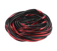 INFINAUTO Universal Car Door Edge Guards, Exterior 65.62ft U-Shaped Door Scratch Protection Guard PVC Chrome Red, 1 Pc