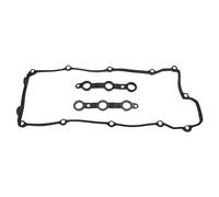 INFINAUTO Valve Cover Gasket, Cylinder Head Valve Seal Gasket with Spark Plug Seal No.11121703341 for BMW 323 1998-1998 Black, Rocker Cover Gasket 1 Set
