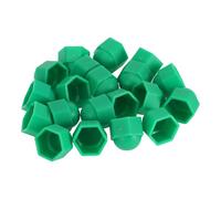 INFINAUTO Wheel Lug Nut Bolt Exterior 19mm Rims Tire Nut Screws Dust Cap Cover Nut Protector Plastic Green