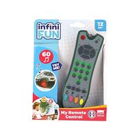Infini Fun My First Remote Control - Imitation Game for Kids, Toy TV Remote for Imaginative Play - Ultra-Realistic Pretend Kids Play Set, Fake Remote, Discover Colours & Sounds - For Ages 12 Months +