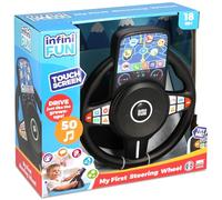 Infini Fun My First Steering Wheel Kids Imitation Game, Toy Steering Wheel, Ultra-Realistic Pretend Kids Play Set, Fake Steering Wheel, Imaginative Play for Little Car Enthusiasts Ages 18 Months Plus