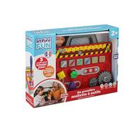 Infini Fun - My first tool bag - the first tool bag for toddlers for crafts - electonic case, hammer and screwdriver - educational and imitation game for children from 2 years old