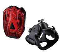 Infini Lava Super Bright Micro USB Rear Light With QR Bracket With Red Lens