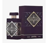 Infini Rose With Free Mini EDP Perfume - Vanilla, Powdery, Rose Scent - Luxury Arabian UAE Fragrance - Eau De Parfum 100ml