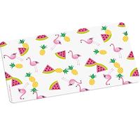 infinite by GEDA LABELS (INFKH) 15922 Flamingo BOARD Fruit melamine breakfast board - multicoloured, 23.5 x 14 x 0.5 cm