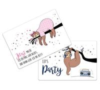 infinite by GEDA LABELS (INFKH) Sloth Place Mats 43 x 29 cm Multi-Coloured Set of 2