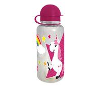 infinite by GEDA LABELS (INFKH) Unicorn Tritan Drinking Bottle, Approx. 350 ml, Plastic, Multi-Colour, cm, 6, 2 x 17 cm, 1 Unit