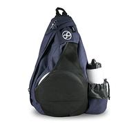 Infinite Discs Slinger Deluxe Disc Golf Backpack for Quick Disc Storage, 12 Discs in Your Bag (Blue)