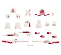 Infinite Encounter Megalomaria Metamorphose Unit, X-Armor White Nurse, Total Length: Approx. 8.1 inches (208 mm), Non-scale, Plastic Model