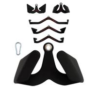 Infinite Fitness Max Grip Lat Pull Bar Attachments, Workout Accessory for Gym, Fitness, Weightlifting, Strength Training Biceps, Triceps, Back, Chest, Shoulders, Legs (25cm Pronated Old Model)