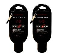 Infinite Fitness Pro Liquid Chalk Set of 2 250ml & 50ml Maximum Grip Sweat-Free Hands for Weightlifting, Rock Climbing, Gymnastics, Calisthenics, No Mess Gym Chalk Quick Drying (2x 50ml)