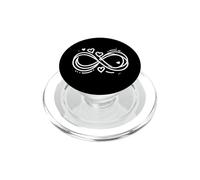 Infinite Love Heart Infinity Symbol Couple Relationship PopSockets PopGrip for MagSafe