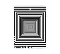 Infinite Maze Spinning Hypnotic Geometric Car Air Freshener Hanging Fragrance Tablet Interior Home Decor