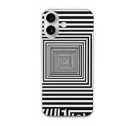 Infinite Maze Spinning Hypnotic Geometric Case Compatible with iPhone 16
