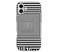 Infinite Maze Spinning Hypnotic Geometric Case Compatible with iPhone 16 Plus
