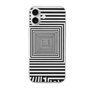 Infinite Maze Spinning Hypnotic Geometric Case Compatible with iPhone 16 Plus
