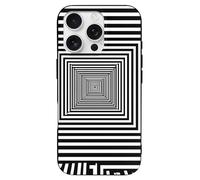 Infinite Maze Spinning Hypnotic Geometric Case Compatible with iPhone 16 Pro