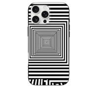 Infinite Maze Spinning Hypnotic Geometric Case Compatible with iPhone 16 Pro Max