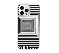 Infinite Maze Spinning Hypnotic Geometric Case Compatible with iPhone 16 Pro Max