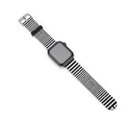 Infinite Maze Spinning Hypnotic Geometric Silicone Watch Band Compatible with IWatch Series Ultra 1, 2, Series 9, 8, 7, 6, 5, 4, 3, 2, 1, SE