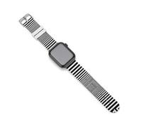 Infinite Maze Spinning Hypnotic Geometric Silicone Watch Band Compatible with IWatch Series Ultra 1, 2, Series 9, 8, 7, 6, 5, 4, 3, 2, 1, SE