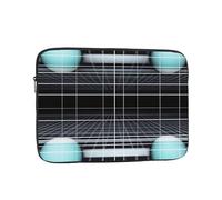 Infinite Mirror Laptop Sleeve Shockproof Case Slim, Lightweight, Portable Protective Travel Carrying for 17 inch