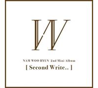 INFINITE NAM WOOHYUN - [Second Write 2nd Mini B Ver CD+Poster+Booklet+PhotoCard+BookMark+Extra PhotoCard SET K-POP Sealed