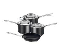 Circulon Infinite Cookware Set Black Hard Anodised Aluminium Pans - Pack of 4