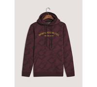 Infinite Possibilities Maroon Fleece Hoodie Brian Oak London Red M