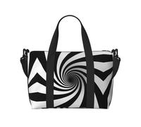 Infinite Spiral Vortex Travel Duffle Bag-Lightweight Carry On Weekender for Men Women, Waterproof Overnight Bag for Gym Weekend Trips