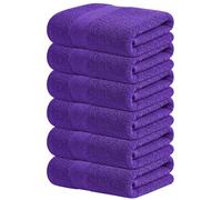 Infinitee Xclusives 100% Cotton Hand Towels for Bathroom - 6 Pack