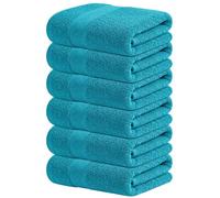Infinitee Xclusives 100% Cotton Hand Towels for Bathroom - 6 Pack