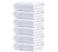 Infinitee Xclusives 100% Cotton Hand Towels for Bathroom - 6 Pack