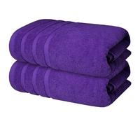Infinitee Xclusives 100% Ring-Spun Cotton Bath Towels for Bathroom - 2 Pack
