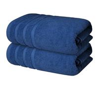 Infinitee Xclusives 100% Ring-Spun Cotton Bath Towels for Bathroom - 2 Pack