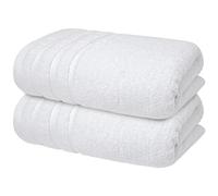 Infinitee Xclusives Bath Towels Set of 2, 70x140 cm, Brilliant White