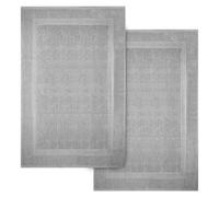 Infinitee Xclusives Cotton Bath Mat (86 x 55 cm) - Bathroom Mat - 2-Pack