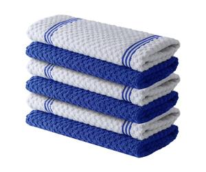 Infinitee Xclusives Kitchen Towels - 6 Pack - Terry Tea Towel-38 x 64 cm